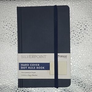 Silver Jeans Black Hardcover Dot Rule Notebook